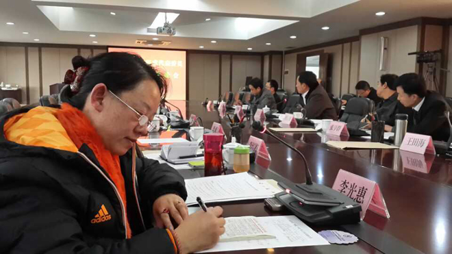 名师李光惠今天参加两院组织的征求代表、委员意见和建议座谈会