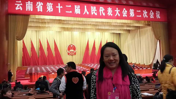 名师李光惠列席云南省第十二届人民代表大会第二次会议